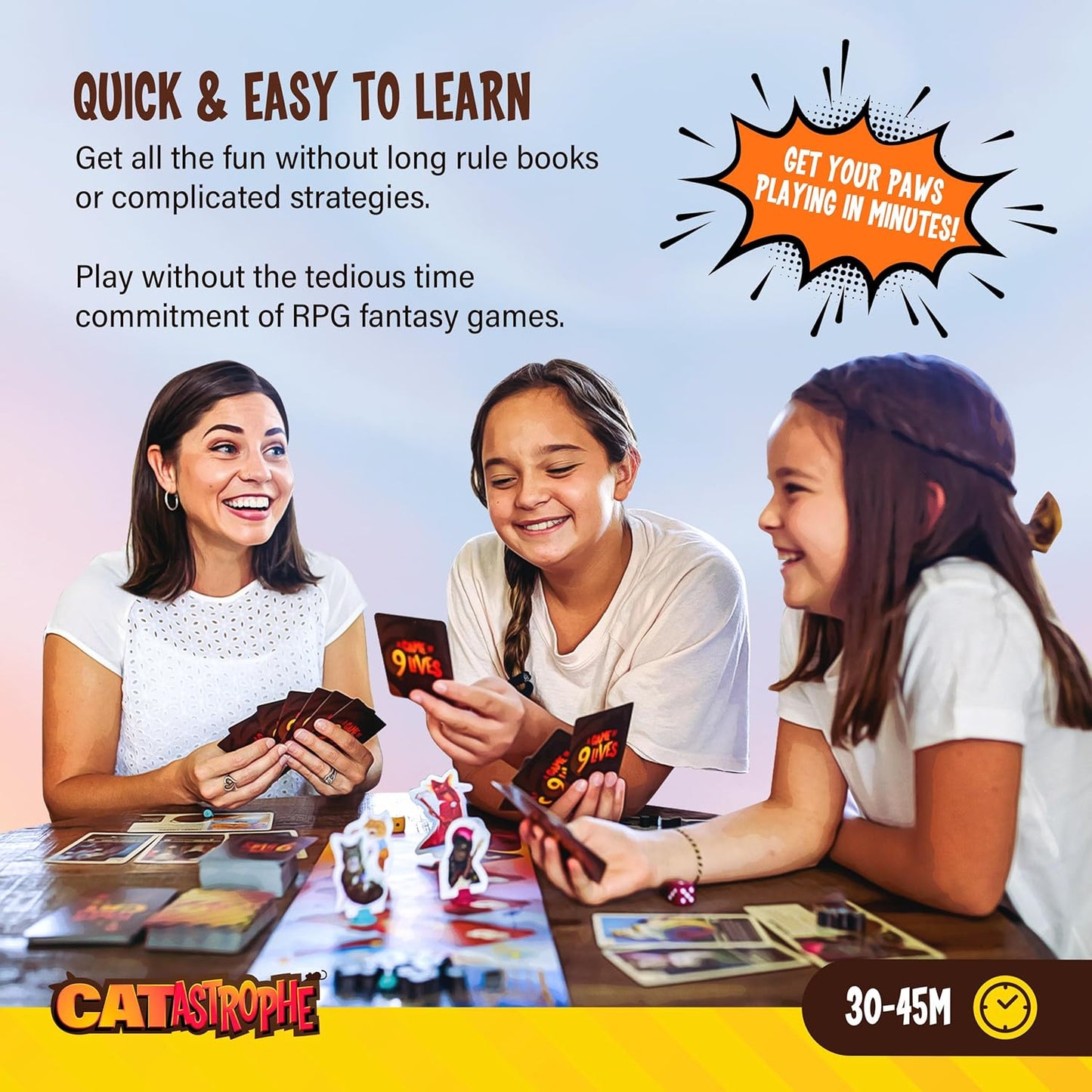 CATastrophe: A Game of 9 Lives (Base Game)